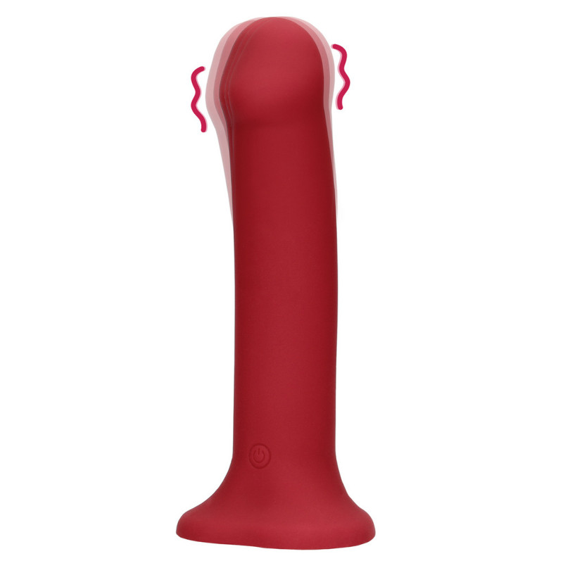  Loveline Gode Vibrant Palik L 17 x 4.5cm Rouge